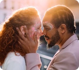 Maquillage paillettes mariage Si Si La Paillette